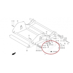 Siłownik hydrauliczny wywrotu CLAAS ROLLANT 454 455 0008525342