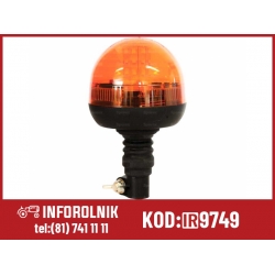 Lampa błyskowa, dioda LED 12/24V Mocowana na trzpień (ECE Reg 10 / IP55)  