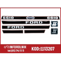 Naklejki Ford 6610 Ford New Holland  83952741 EFPN16605EA 