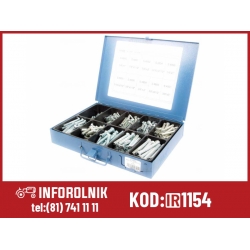 Śruba, Rozmiar: 1/4 - 3/8 UNF (Nr Din 931/933) 230szt Metalpak  