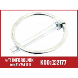 Przetyczka okrągła, Sworzeń Średnica: 11mm x 50mm ( ) Ford New Holland  1252023C91 1252104C91 14710815 224781C1 385159R91 718113012 7704794 81810390 8