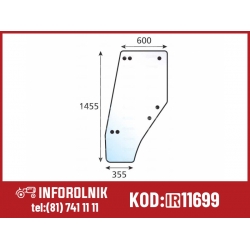 Szyba drzwi LEWA STRONA Massey Ferguson  3547695M1 