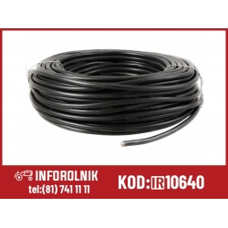 4 - żyłowy kabel elektryczny, 1.5mm2, Czarny (50m)  