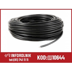 5 - żyłowy kabel elektryczny, 1.5mm2, Czarny (50m)  