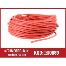 1 - żyłowy kabel elektryczny, 35mm2, Czerwony (50m)  