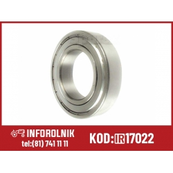 Łożysko kulkowe zwykłe (6204ZZ) Bearings Reference Massey Ferguson  6204 6204ZZ 339200X1 X606710400000 