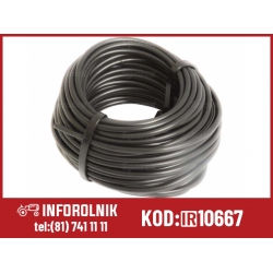 1 - żyłowy kabel elektryczny, 1.5mm2, Czarny (10m)  