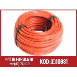 1 - żyłowy kabel elektryczny, 2.5mm2, Czerwony (10m)  
