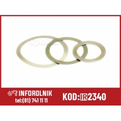 Podkładki Dystansowe, Średn. Wewn.: 80mm, Średn. Zewn.: 100mm, Grubość ścianki: 1mm (Nr Din 988)  