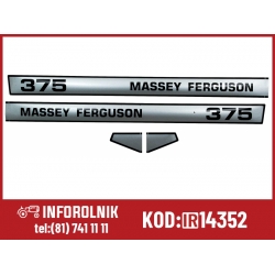 Emblemat- komplet (naklejka) Massey Ferguson  3900321M92 