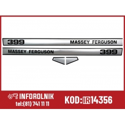 Emblemat- komplet (naklejka) Massey Ferguson  3900324M92 