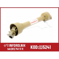 Wałek odbioru mocy-kompletny, (Lz) Długość: 580mm, 1 3/8 x 6 Bolec Q/R to 1 3/8 x 6 Bolec Q/R  