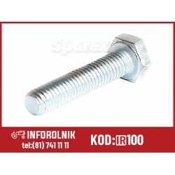 Zestaw śrub metrycznych, Wymiar: M30 x 80mm (Nr Din 933) Wytrzymałość na rozciąganie: 8.8.  