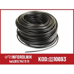 1 - żyłowy kabel elektryczny, 6mm2, Czarny (50m)  