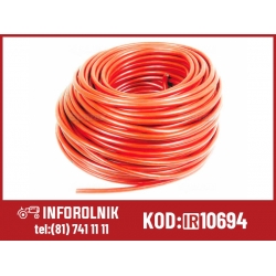 1 - żyłowy kabel elektryczny, 6mm2, Czerwony (50m)  