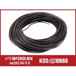 1 - żyłowy kabel elektryczny, 1.5mm2, Czarny (50m)  
