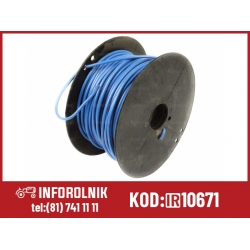 1 - żyłowy kabel elektryczny, 1.5mm2, Niebieski (50m)  