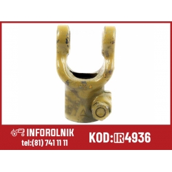 Widelki profilowane zaciskowe (Wymiar krzyżaka: 23.8 x 61.2mm) Średnica otwór O1 1/4, Rozmiar klucza: 1/4.  