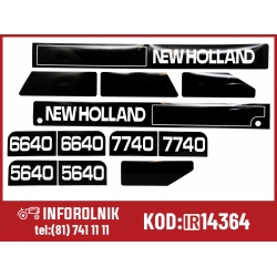 Emblemat- komplet (naklejka) Ford New Holland  82008795 82008796 82008797 82008803 82008804 