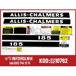 Zestaw naklejek Allis Chalmers 185  