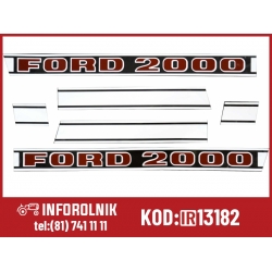 Naklejki Ford 2000 Ford New Holland  81822597 