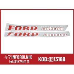 Naklejki Ford 3000 Ford New Holland  81814376 C5NN16605Z 