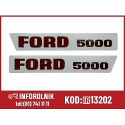 Naklejki Ford 5000 Ford New Holland  81814374 C5NN16605AB 
